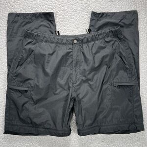 The North Face Convertible Hiking Pants Women’s L Gray Zip Off Nylon Outdoor